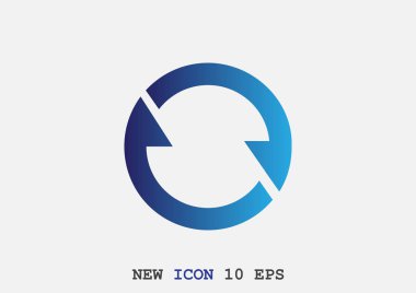 döndürme oklarını daire