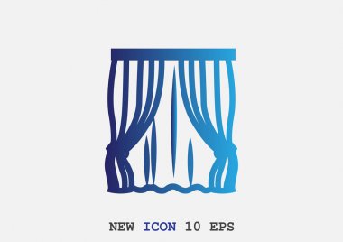 Perdeleri web simgesi.