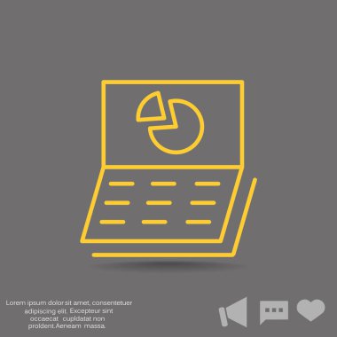 Basit laptop grafik ile