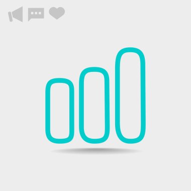 sinyal dalgalar web simgesi