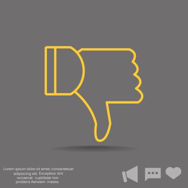 Başparmak Web simgesi.