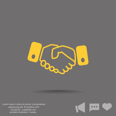 el sıkışma web simgesi.