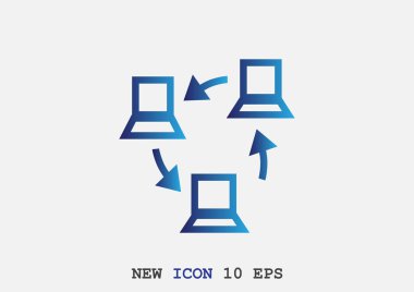 Bilgi değişimi simgesi