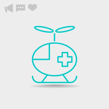 Helikopter web simgesi