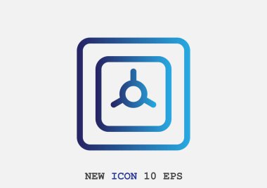 güvenli basit simgesi