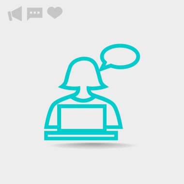 Video konferans simgesi