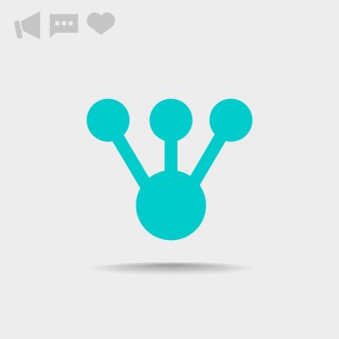 Puan simgesi arasında bağlantı