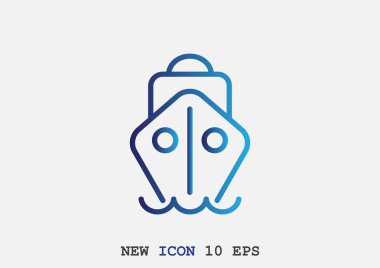 Kargo gemisi simgesi