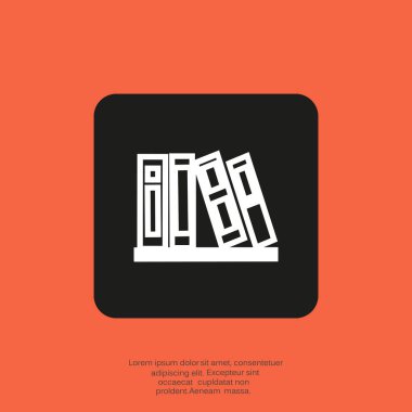 Kitap yığını simgesi