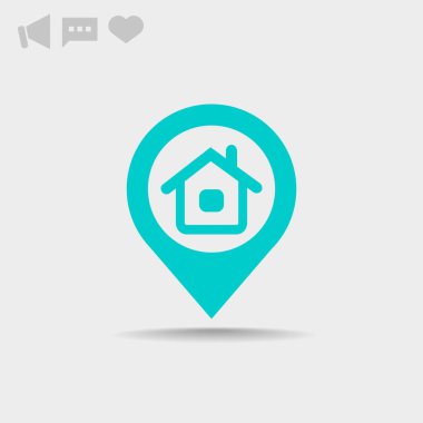 harita işaretleyici ağ simgesi