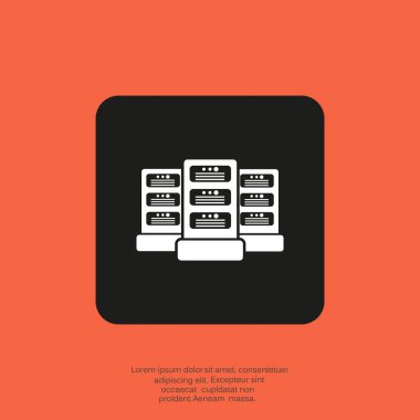 Veri sunucuları web simgesi
