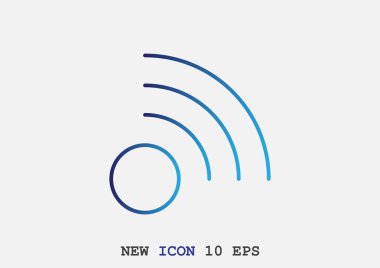 Kablosuz dalgalar web simgesi