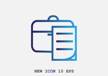 Evrak Çantası'nı basit simgesi