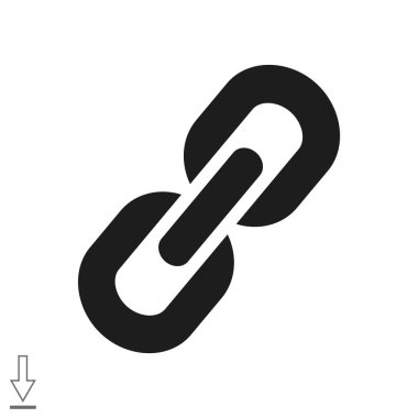 basit zincir simgesi