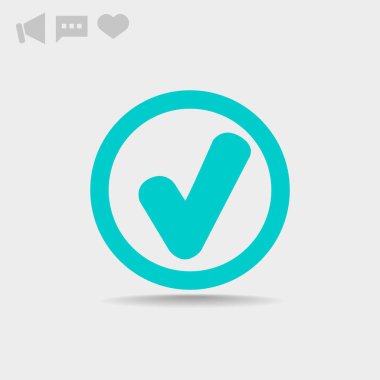 onay işareti web simgesi