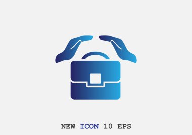 Evrak Çantası'nı basit simgesi