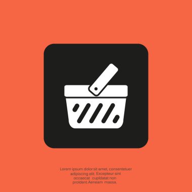 Alışveriş sepeti simgesi