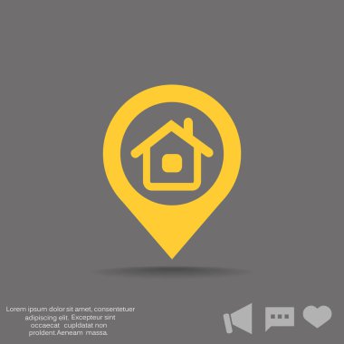 harita işaretleyici ağ simgesi