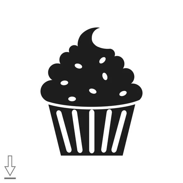Icona web torta . — Vettoriale Stock