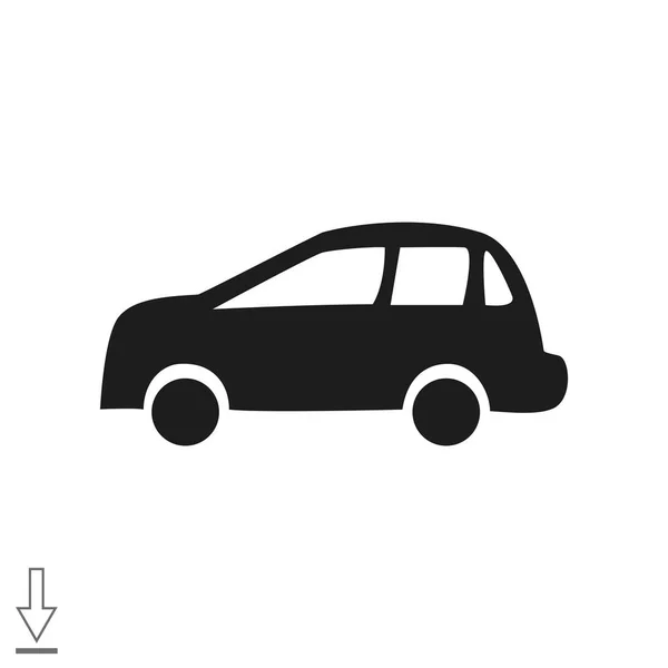 汽车简单图标 — 图库矢量图片