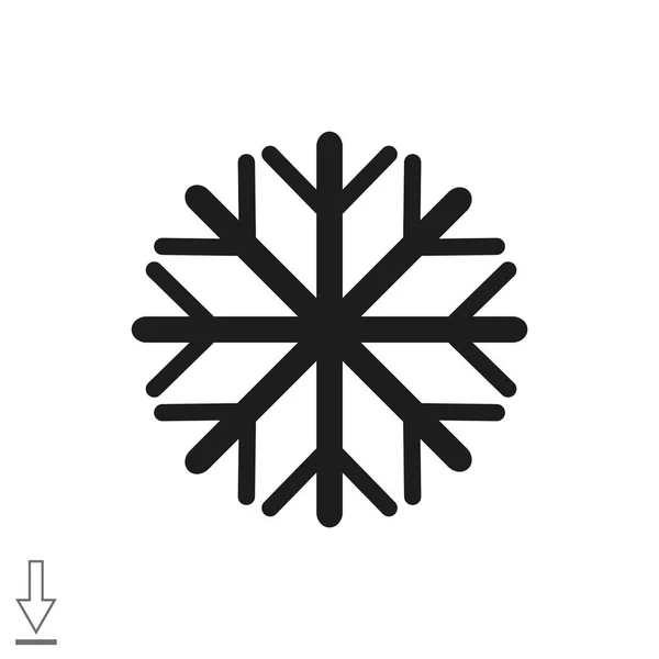 雪花 web 图标 — 图库矢量图片