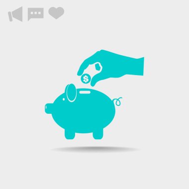 Domuz kumbarası simgesi