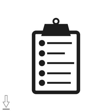 Pano basit simgesine listesi