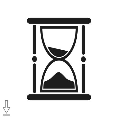 Kum saati web simgesi