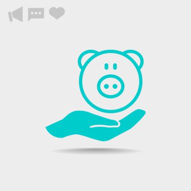 Domuz kumbarası simgesi