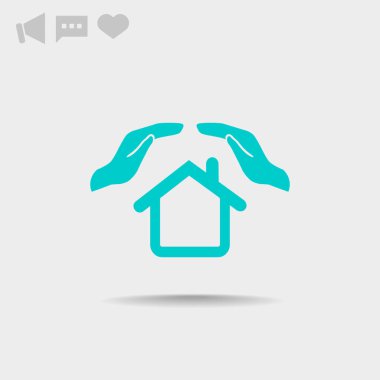 sigorta web simgesi.