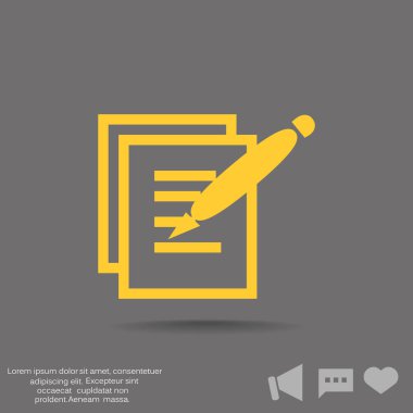 Not defteri üzerine kalem