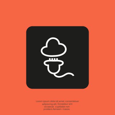 Internet hub simgesini