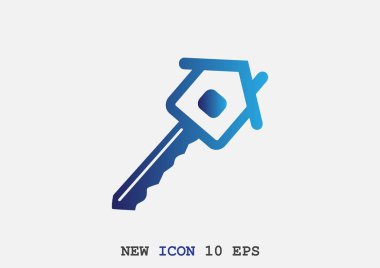 Basit anahtar web simgesi