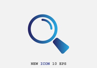 Basit büyüteç simgesini