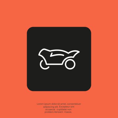 Basit web satırı motosiklet