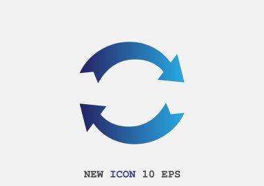 döndürme oklarını daire