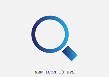 Basit büyüteç simgesini