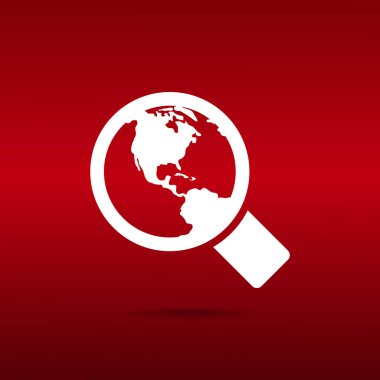 Basit büyüteç simgesini