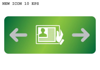 Kimlik bilgileri ile dijital tablet