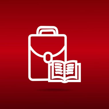  sırt çantası web simgesi.