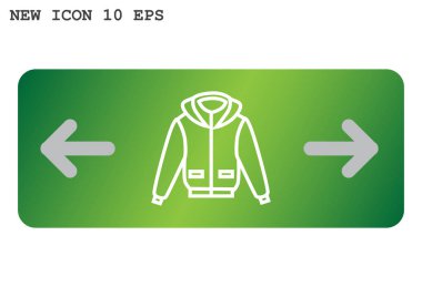 Kazak web simgesi. vektör tasarımı