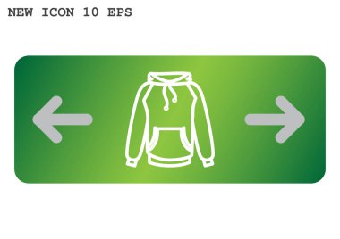 Kazak web simgesi. vektör tasarımı