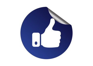  başparmak yukarı Web simgesi. vektör tasarımı          