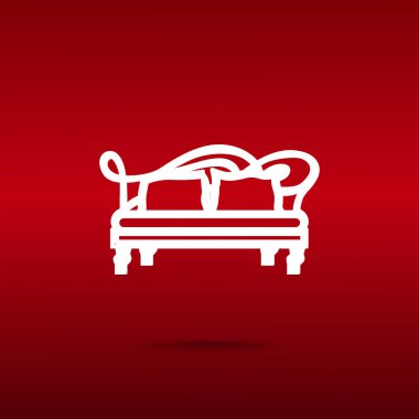 koltuk web simgesi. vektör tasarımı