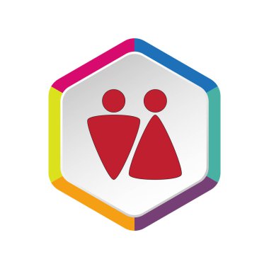  WC işareti web simgesi