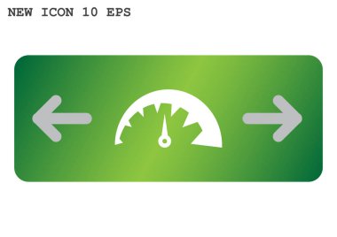 hız göstergesi web simgesi. vektör tasarımı