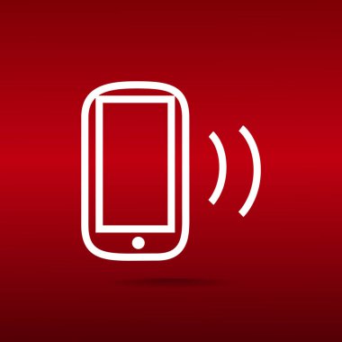 Basit akıllı telefon simgesi