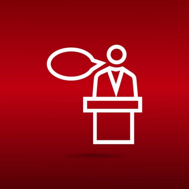 hoparlör simgesi silüeti