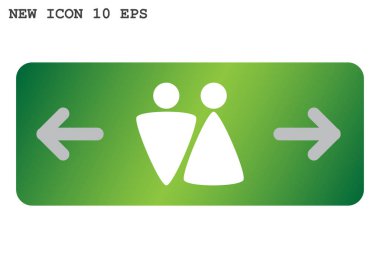  WC işareti web simgesi