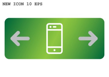 Basit akıllı telefon simgesi